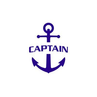 Blue Captain Anchor