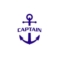 Blue Captain Anchor