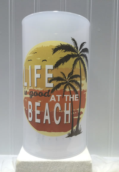 Life Is Good At The Beach - Palm