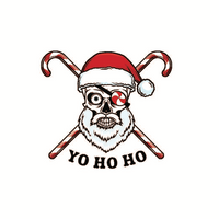 Yo Ho Ho Santa Pirate