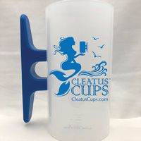 Cleatus Cups Mermaid Logo