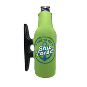 Time To Get Ship Faced  CleatUS Cooler (Bottle)