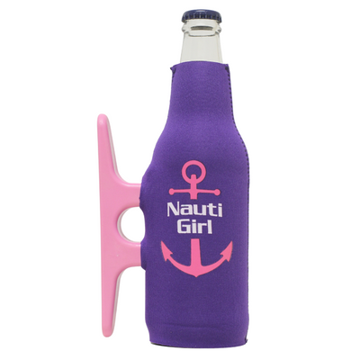 Nauti Girl Anchor CleatUS Cooler (Bottle)