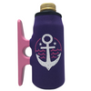 Pink & White Anchor CleatUS Cooler (Can)