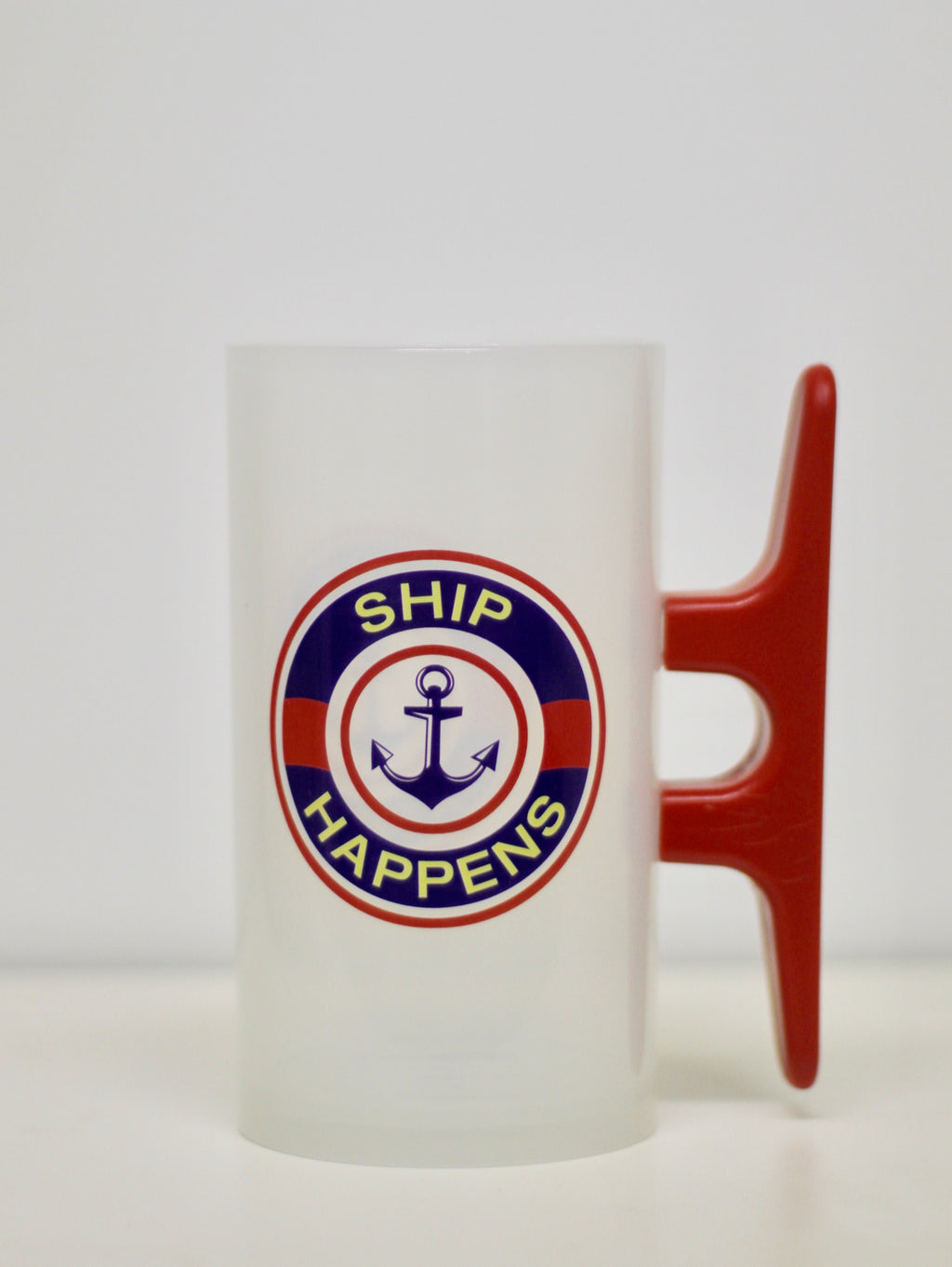 Red Nautical Anchor Cups